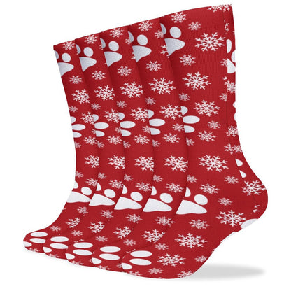 【5足セット】オリジナルハイソックスで自分だけのシグネチャースタイルを作る｜カスタムプリント