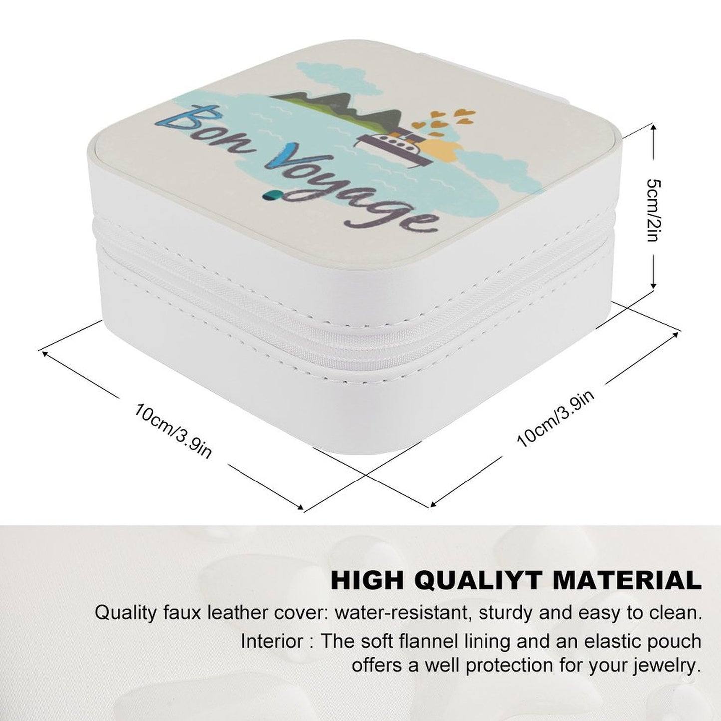 【旅の相棒】写真で作るオリジナル トラベルジュエリーケース｜コンパクト・大容量