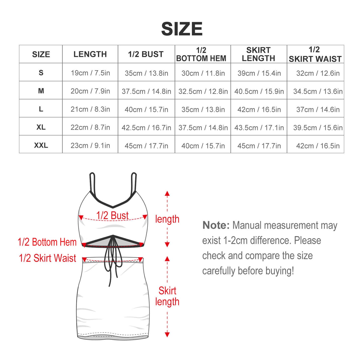 キャミ＆ミニスカート2点SET | ボディコン・カスタムセットアップ | 純欲・あざと可愛い夏コーデ