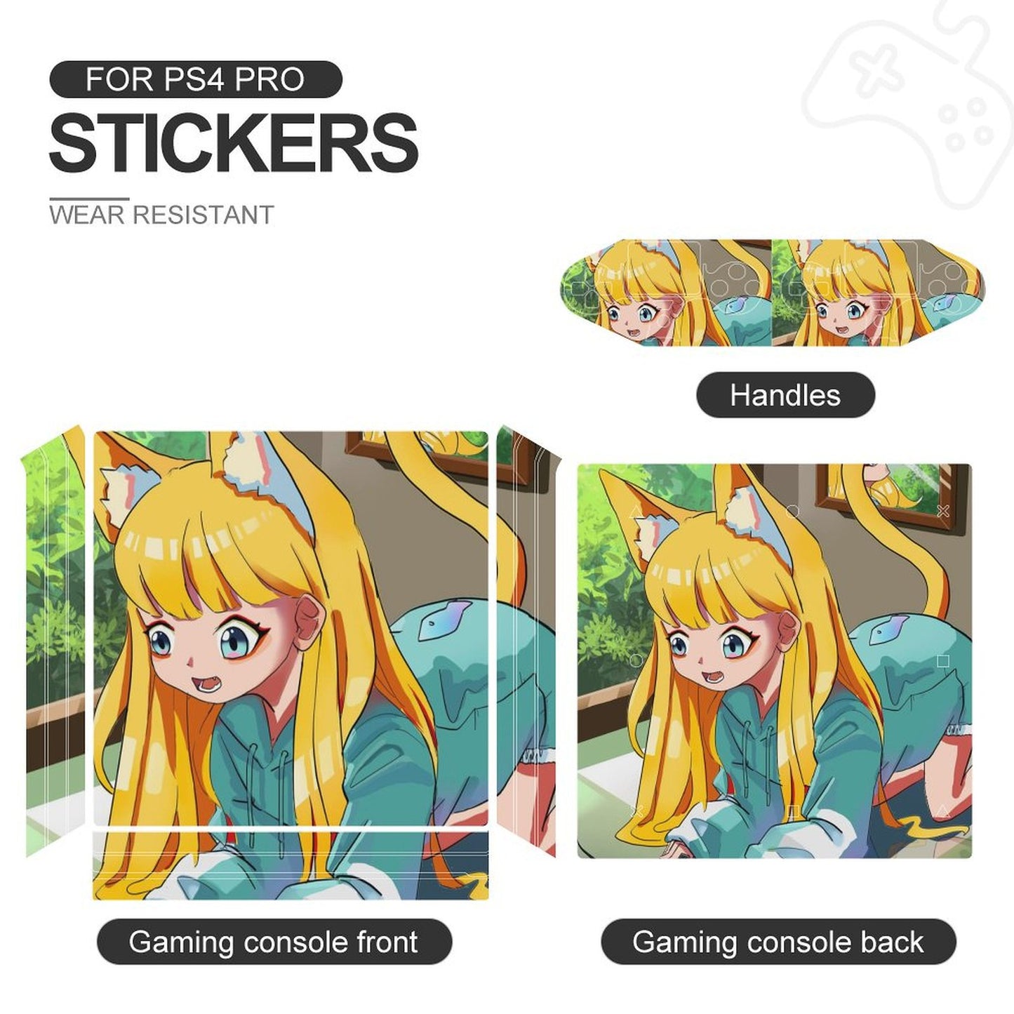 【写真でカスタム】PS4 スキンシール | PS4 Pro / Slim オリジナルステッカー作成