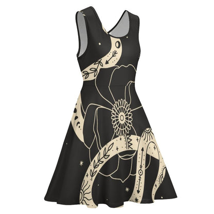 【着るだけで、ハッピーに】体型カバーと脚長を叶える、魔法のAラインワンピース