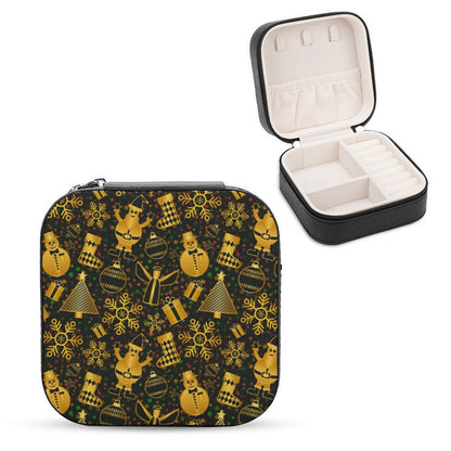 【レザー製】写真でデザインする携帯用ジュエリーボックス｜旅行に便利なオリジナル小物入れ