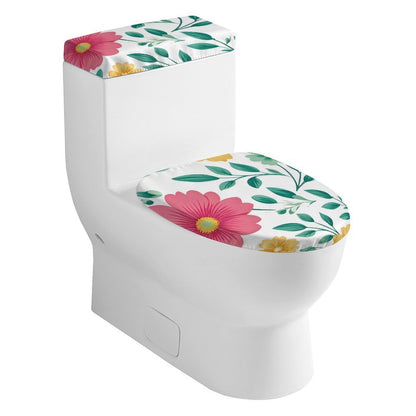 カスタマイズできるトイレカバー2点セット 涤纶素材 吸水速乾