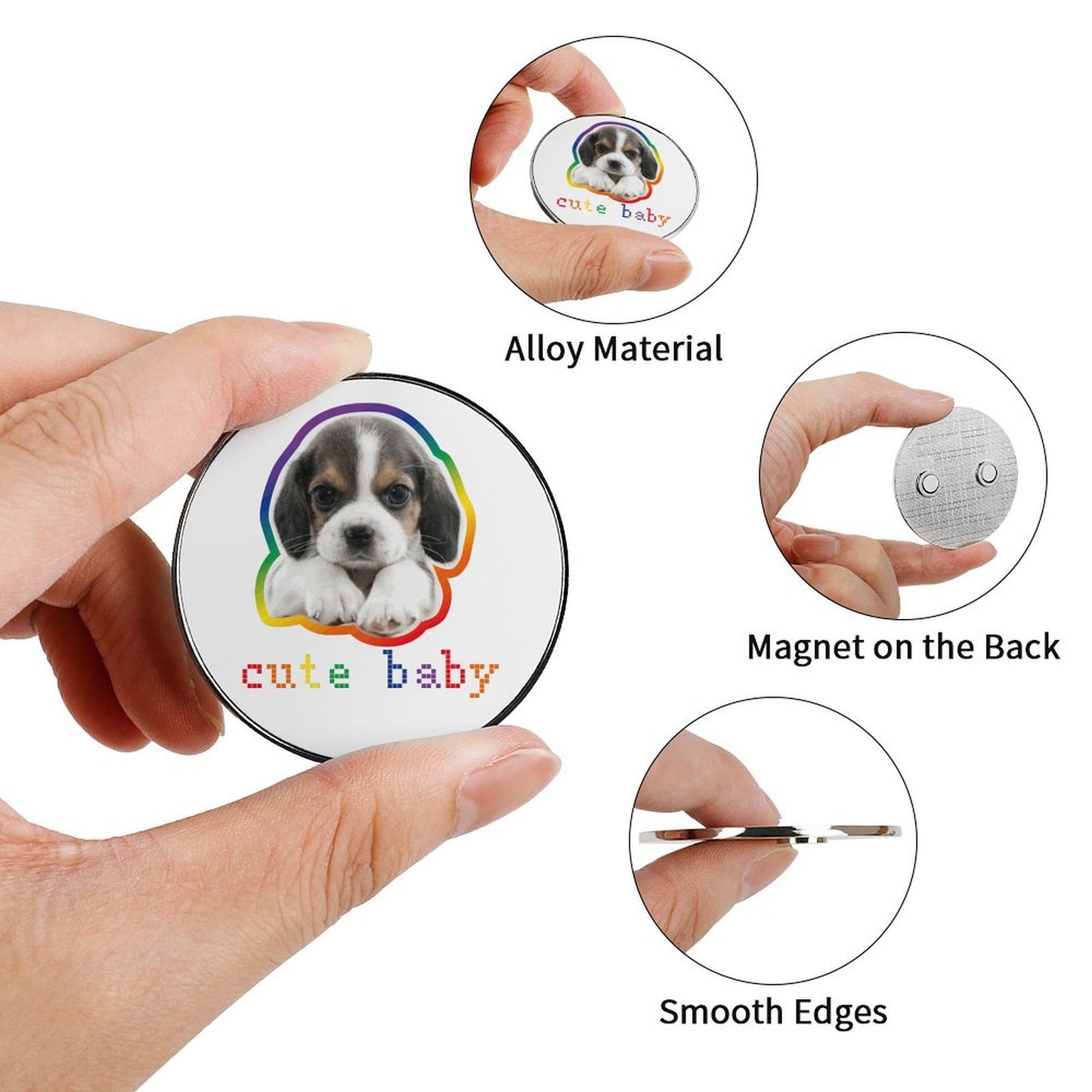 【冷蔵庫が、家族のギャラリーに】写真1枚で作るオリジナル冷蔵庫マグネット