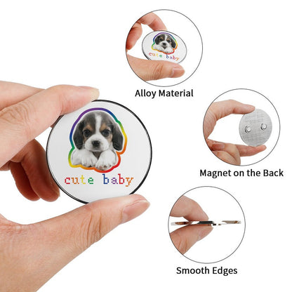 【冷蔵庫が、家族のギャラリーに】写真1枚で作るオリジナル冷蔵庫マグネット