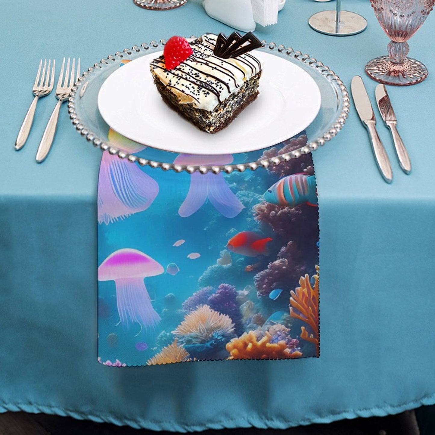 【テーブルが華やぐ】名入れ・写真で作るオリジナル布ナプキン｜結婚式・パーティーに