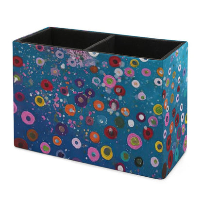 【仕事がはかどる】“司令部”を整える、オリジナル・レザーペンスタンド