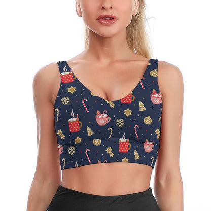 【見せてもお洒落】普段使いできる、バックデザイン・スポーツブラ｜ヨガウェア トップス