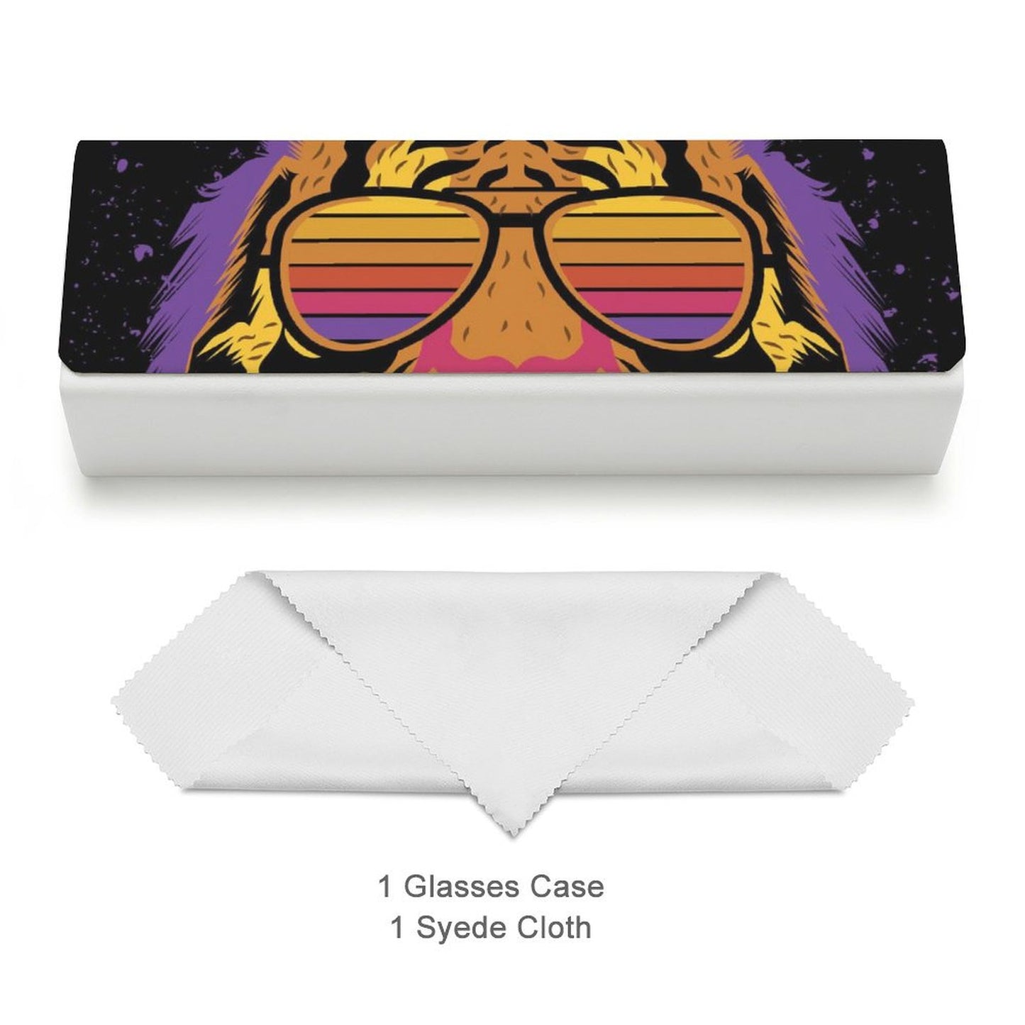 【上質レザー】写真で作るオリジナルメガネケース｜名入れ・サングラスケースにも