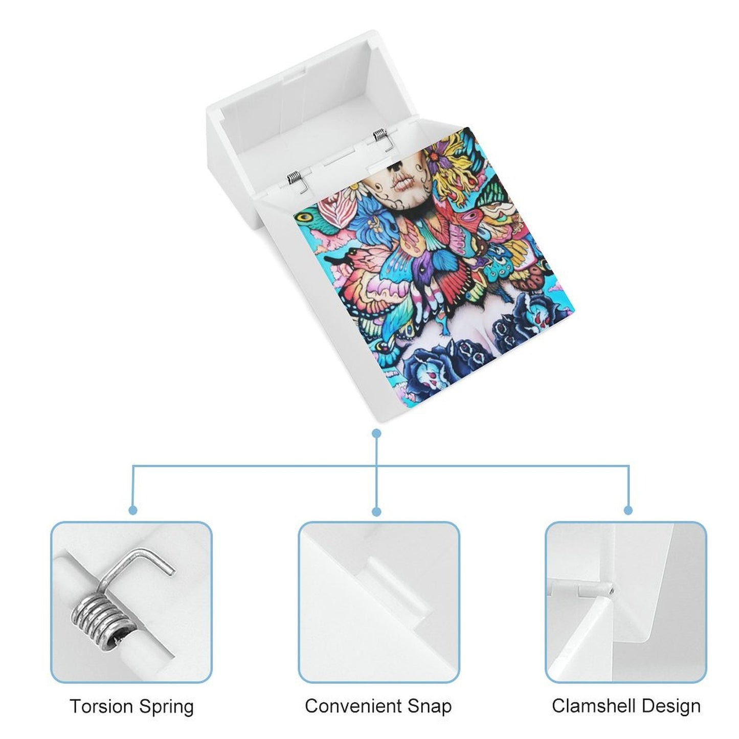 【写真・名入れOK】個性を宿すオリジナルシガレットケース｜UVプリントで高画質作成