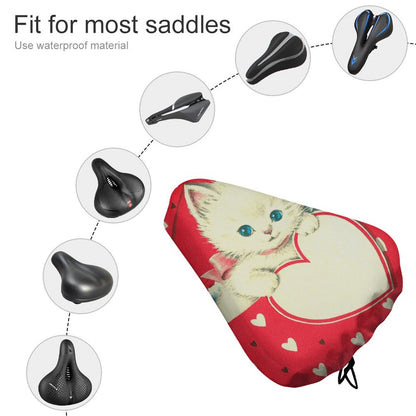 自転車 サドルカバー 防水 | 撥水・UVカット おしゃれ | 痛くない クッション