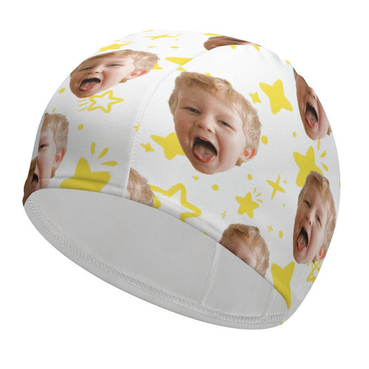 水泳帽 メッシュ素材なし | 布製 スイムキャップ おしゃれ | ロングヘア対応