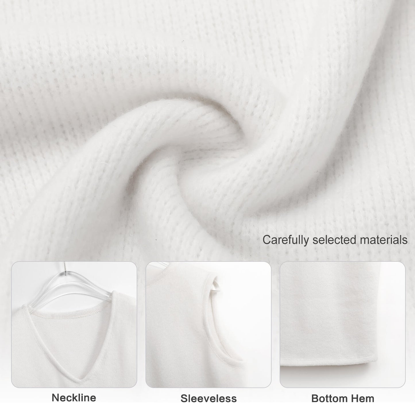 【いつもの服が、生まれ変わる】重ねるだけで上級者見え。Vネック・ニットベスト