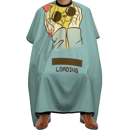 【サロンの“顔”を創る】ロゴで名入れ、オリジナル理容ケープ｜自宅用にも