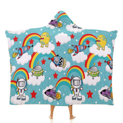 【自分だけの世界へ】写真で作るフード付き“着る毛布”｜冬のぬくぬくギフト