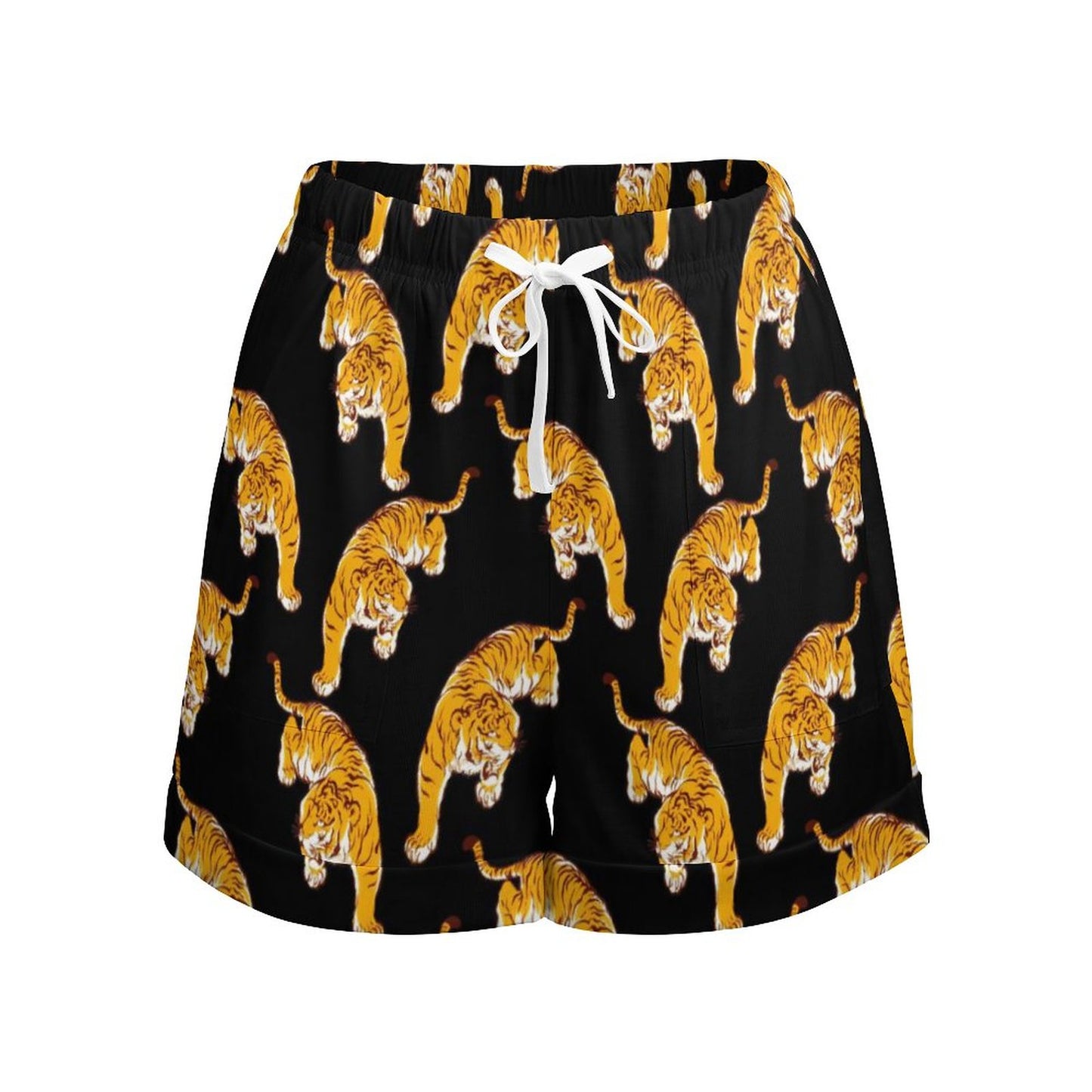 【ポケット付き】もう妥協しない！理想の体型カバーが叶う、ハイウエスト・ショートパンツ