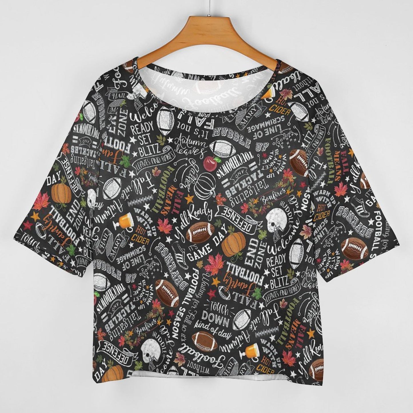体型カバー＆華奢見せ｜オリジナル・ドルマンスリーブTシャツ｜Sサイズでも胸囲110cm