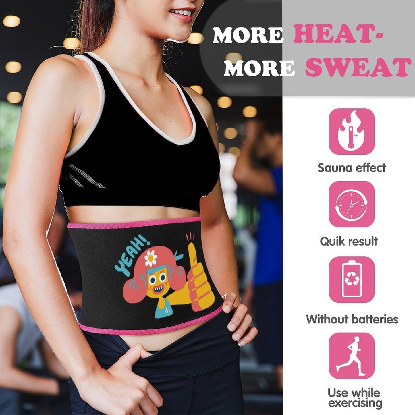 【努力を最大化する】トレーニングベルト兼用ウエストシェイパー｜腰痛サポート＆発汗促進