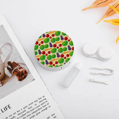 【鏡・備品完備】写真で作るおしゃれなコンタクトレンズケース｜旅行用・プレゼントに