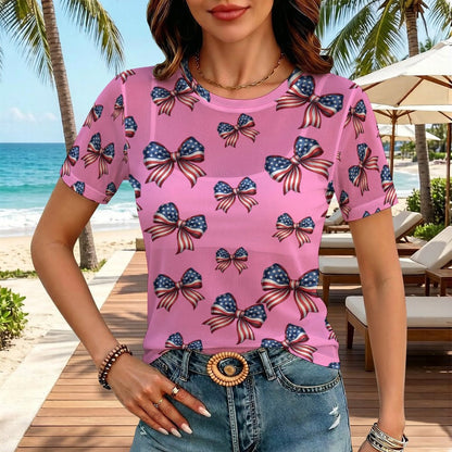 メッシュ 半袖 Tシャツ（熱転写カスタムプリント対応）
