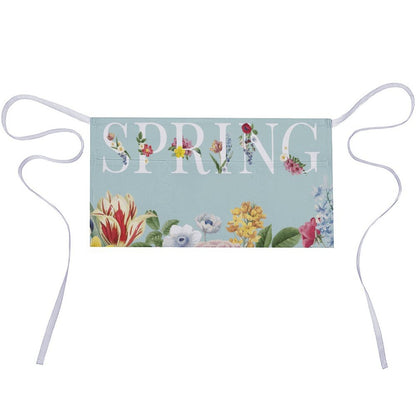 【カフェ・バーのプロ仕様】ロゴで創る、撥水ショートエプロン｜オリジナル業務用