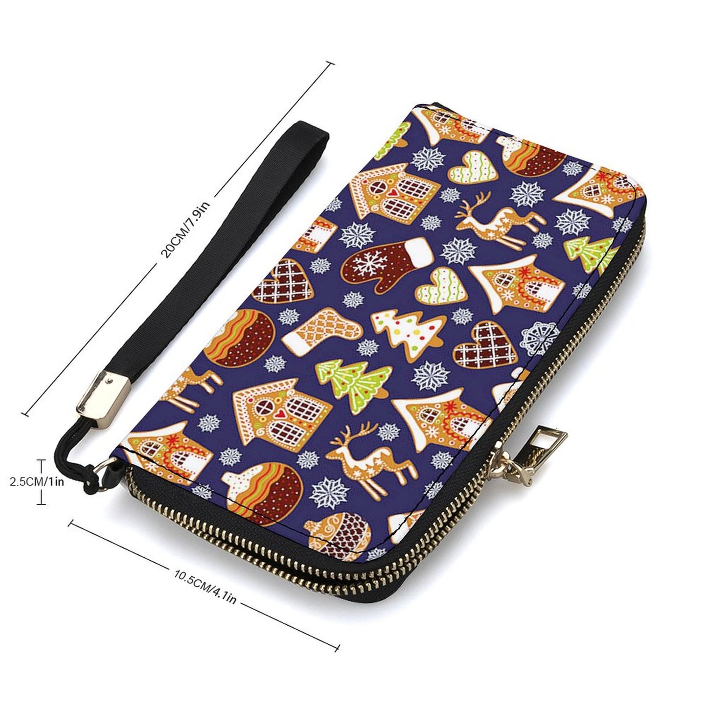 長財布 レディース | スマホが入るラウンドファスナー | オリジナルPUレザー手帳