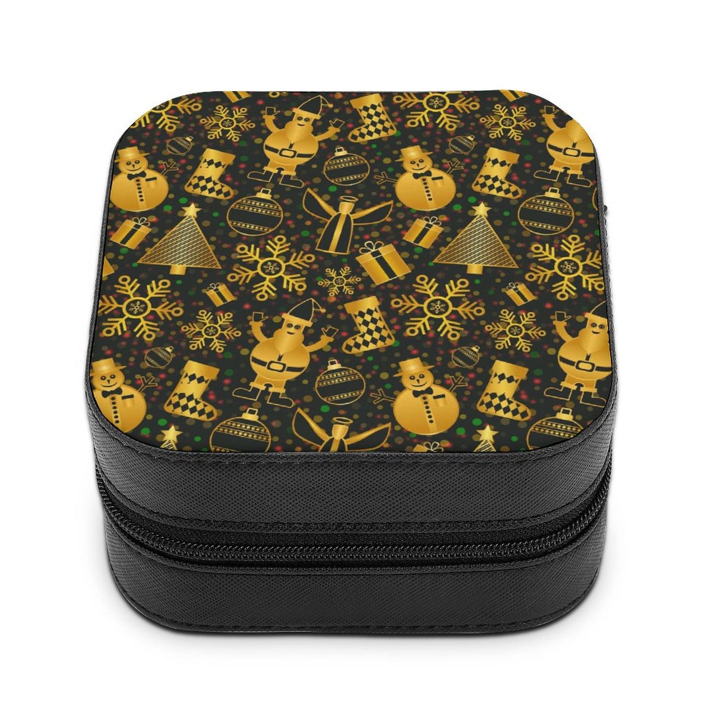 【レザー製】写真でデザインする携帯用ジュエリーボックス｜旅行に便利なオリジナル小物入れ