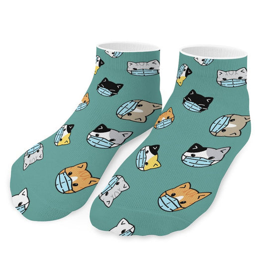 オリジナル 靴下 作成 | 写真入り くるぶしソックス | 全面プリント