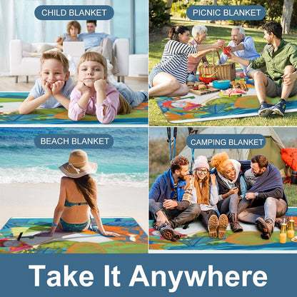 【外でも、ふかふか】写真で作る、リビングみたいなオリジナルピクニックマット