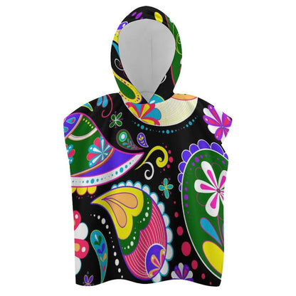 お風呂上がりが戦争のママへ｜子供が喜んで着る“フード付きタオルポンチョ”