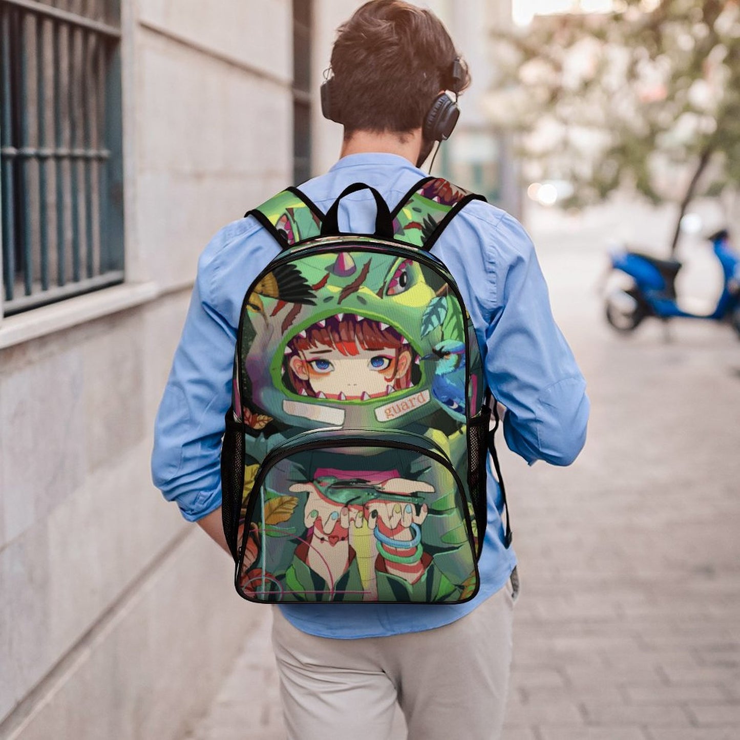 【写真でカスタム】キッズ大容量リュック｜オリジナル通学バッグ