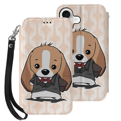 Mobile Phone Case for Apple IPhone 18 A Dog in A Suit