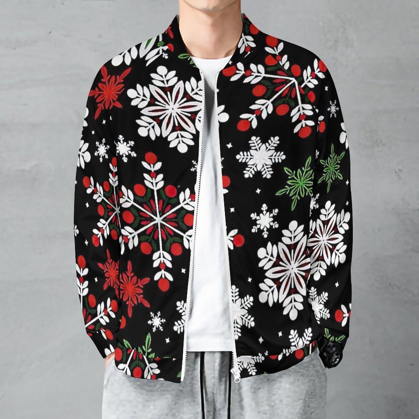 【仕事も休日も一枚で】カスタムできるメンズ ハーフジップ｜S～5XL・長袖