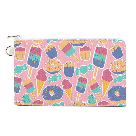 【12oz帆布】カスタムキャンバス・ポーチ | 黄金比サイズで小物を美収納