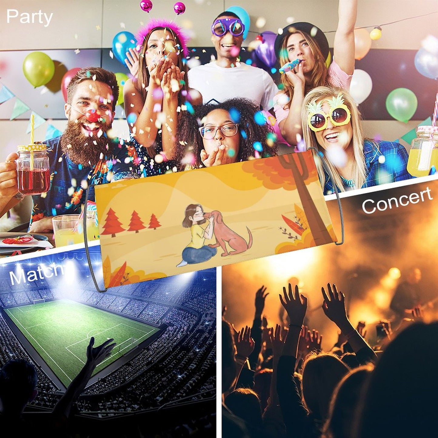 【想いを、振れ。】写真・ロゴで作る、オリジナル手旗｜応援グッズ・チーム旗