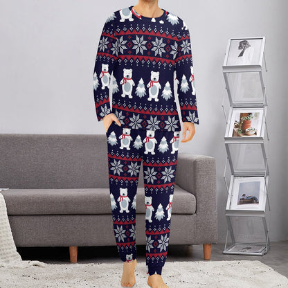 メンズ ルームウェア 上下セット | 快適ストレッチ パジャマ | S-6XL