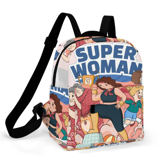 オリジナルプリント 撥水ミニバックパック（レディース・型崩れ防止ボトム）