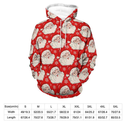 全面プリント パーカー | 高発色 230g 健康布 | ユニセックス S-5XL