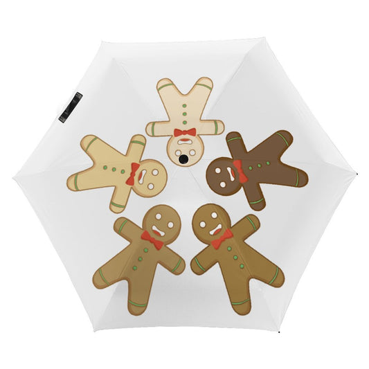 5段折りたたみ傘 UV99%カット | 19cm超コンパクト | カスタム印刷対応