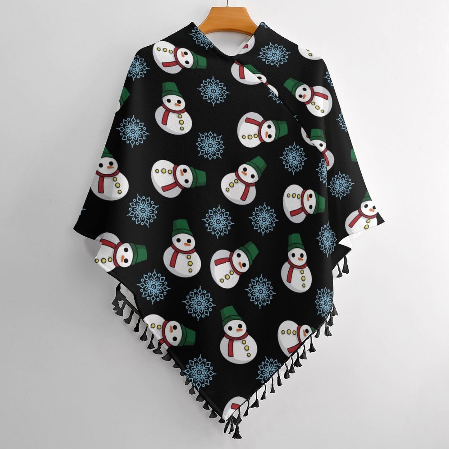 【羽織るだけで主役】カスタムできるフリンジ付きポンチョ｜レディース・ケープ