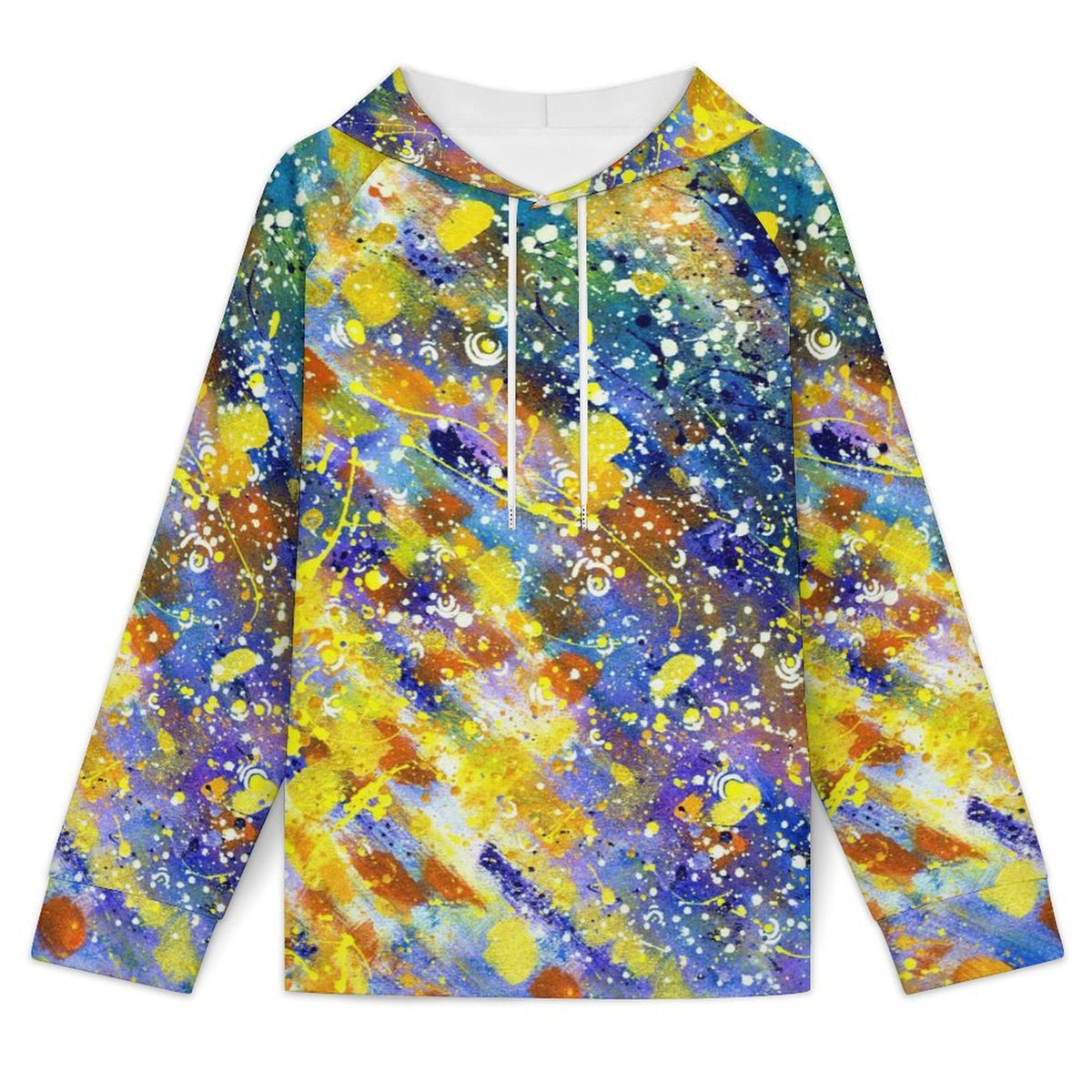 メンズ ラグランスリーブ プルオーバー パーカー オリジナルプリント対応 XS-5XL