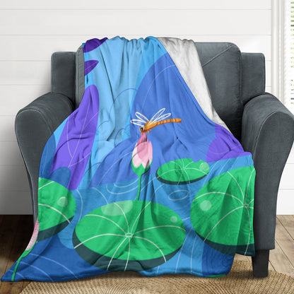 【飾れる・敷ける・包まる】写真で作る、多機能フランネルブランケット