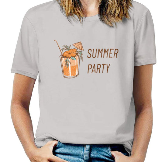 オーダーメイド Vネック Tシャツ レディース (オーバーサイズ / リラックスフィット)