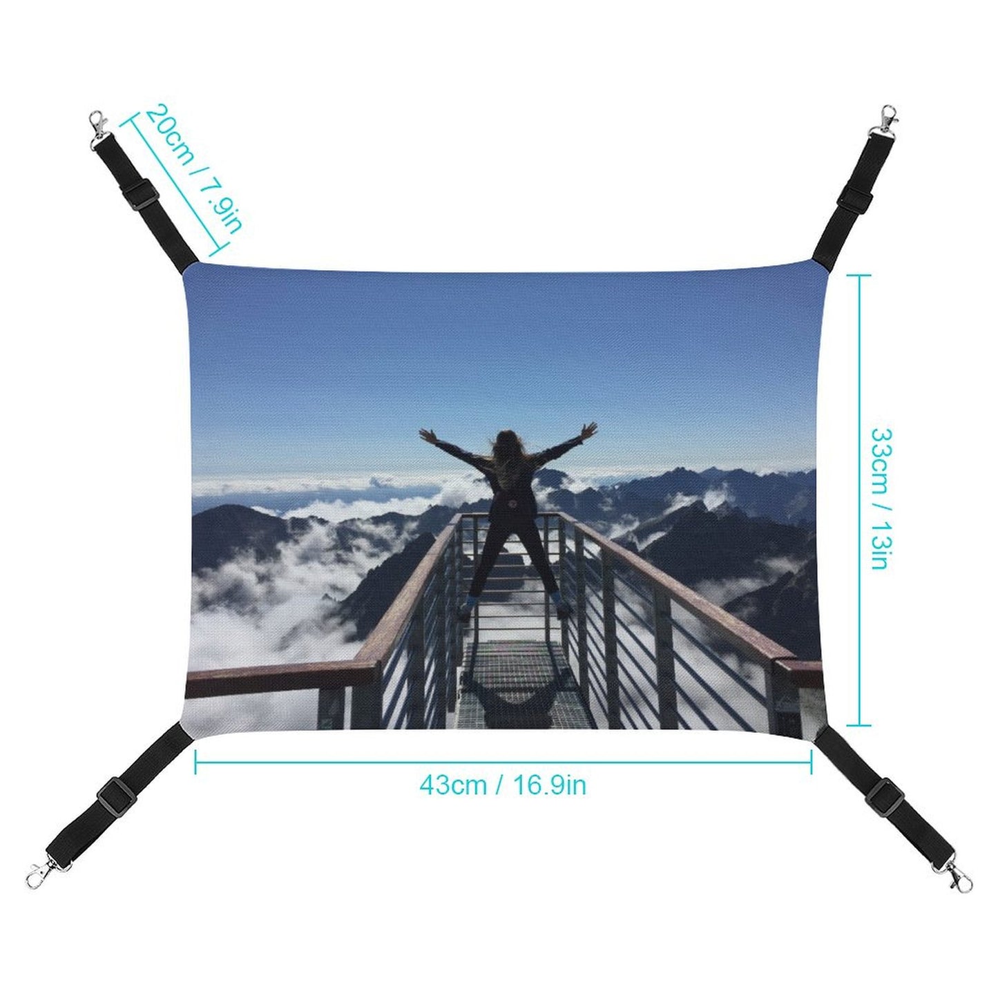 【ケージが“秘密基地”に】猫や小動物が喜ぶ、オリジナルハンモック｜省スペース