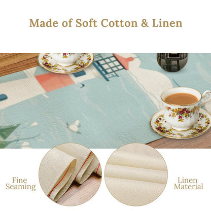 【空間を彩る一本】リネン素材で作る、オリジナルテーブルランナー