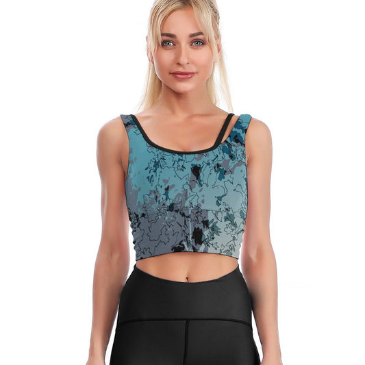 ズレない機能美 | カスタム パッド付き スポーツブラ | あなただけのUバック