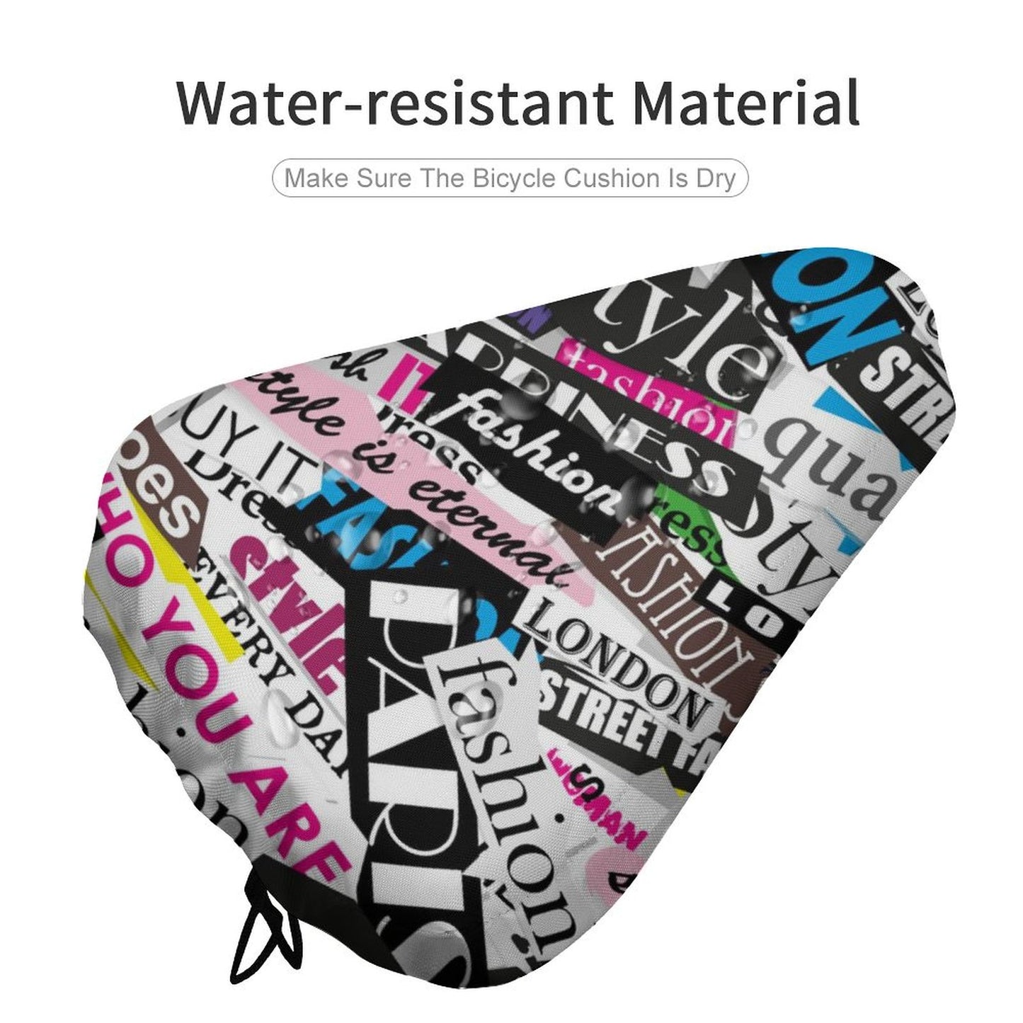 「サドルが濡れてる…」朝の憂鬱を解消！デザインで愛車を守る防水サドルカバー