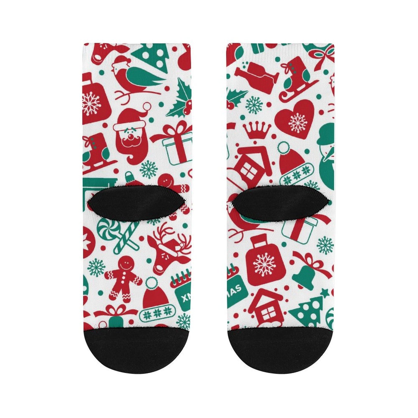 【選べる3サイズ】デザインが際立つフレーム付きカスタムソックス｜おしゃれなオリジナル靴下作成