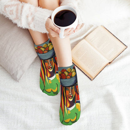 カスタム アンクルソックス (5足セット) | 写真でオリジナル靴下作成