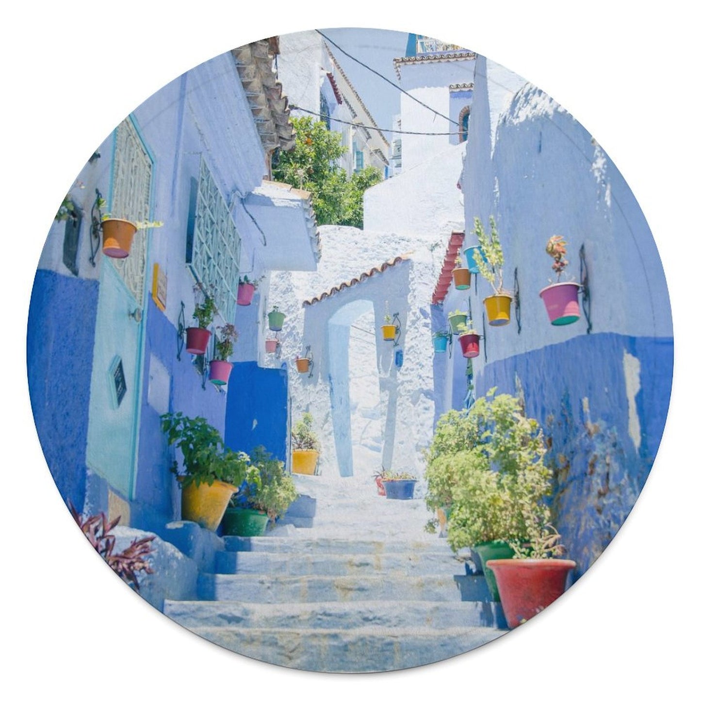 【円い聖域を描く】写真で作るオリジナルラウンドブランケット｜ピクニックにも